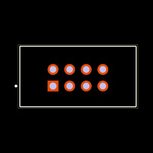 HTST-104-01-L-D Footprint