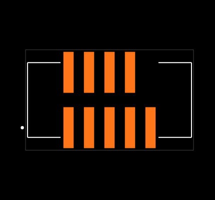 HTST-105-01-L-DV-10 Footprint