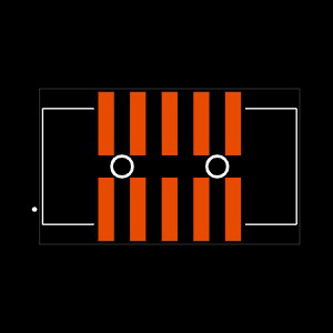 HTST-105-01-LM-DV-A Footprint