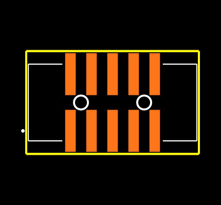 HTST-105-01-S-DV-A Footprint