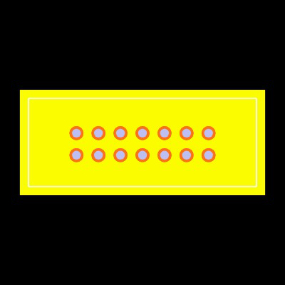 HTST-107-01-SM-D Footprint