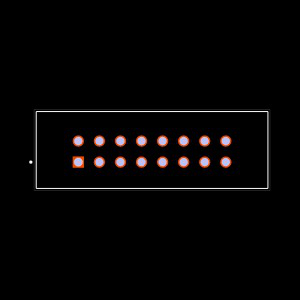 HTST-108-03-G-D Footprint