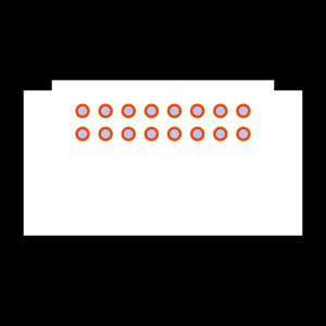 HTST-108-04-L-D-RA Footprint