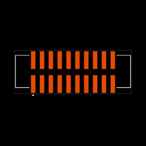HTST-110-01-L-DV-P-TR Footprint