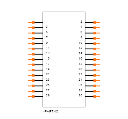 HTST-115-01-T-DV-P-TR Symbol