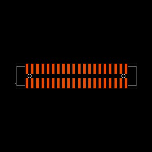 HTST-120-01-S-DV-A Footprint