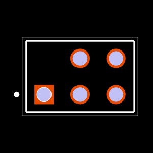 HTSW-103-05-T-D-LL-002 Footprint