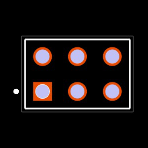 HTSW-103-09-L-D Footprint