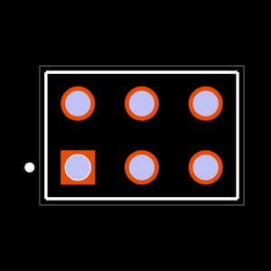 HTSW-103-22-T-D Footprint