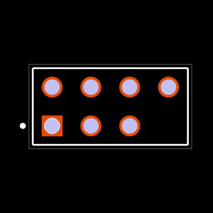 HTSW-104-05-G-D-007 Footprint