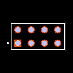 HTSW-104-05-S-D Footprint
