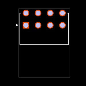HTSW-104-08-L-D-NA Footprint