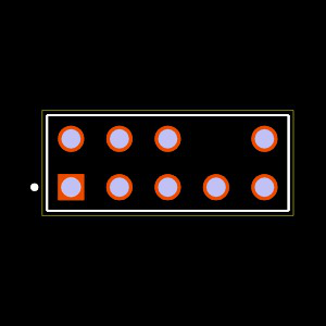 HTSW-105-07-S-D-008 Footprint