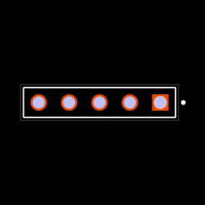 HTSW-105-14-T-S Footprint