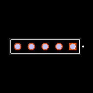HTSW-105-24-T-S Footprint