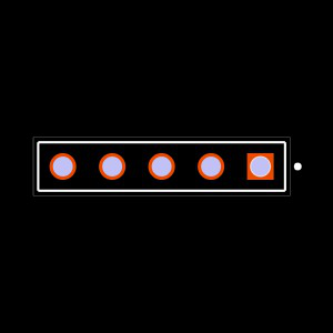HTSW-105-27-G-S Footprint