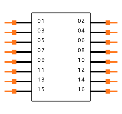 HTSW-108-08-H-D Symbol