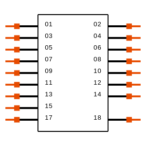 HTSW-109-22-S-D-RA-016 Symbol