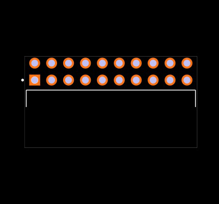 HTSW-110-08-T-D-NA Footprint