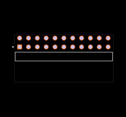 HTSW-111-10-L-D-RA Footprint