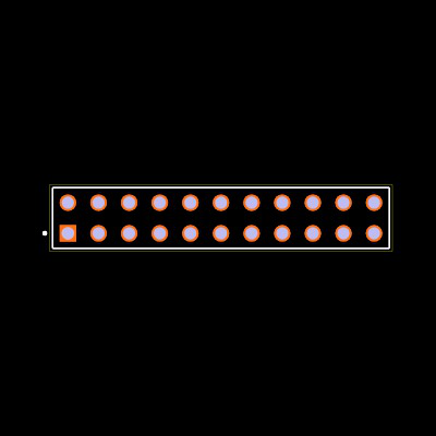 HTSW-111-24-G-D Footprint
