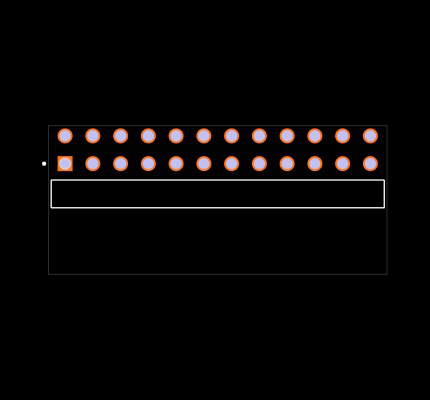 HTSW-112-08-G-D-LA Footprint