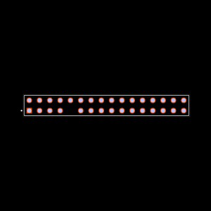 HTSW-116-23-G-D-LL-009 Footprint