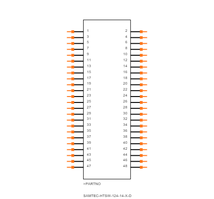 HTSW-124-14-G-D-LL Symbol
