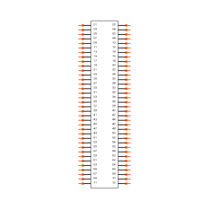 HTSW-136-22-F-D Symbol