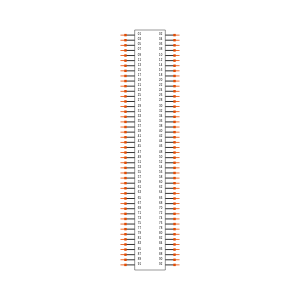 HTSW-146-25-F-D-RA Symbol