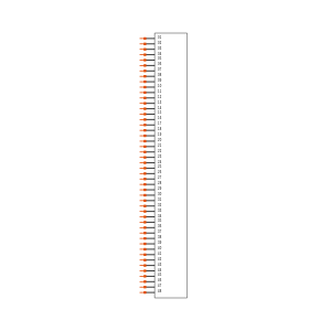 HTSW-148-23-T-S Symbol