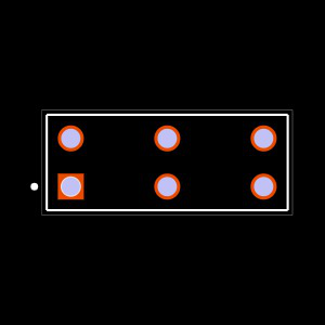 HTSW-203-07-G-D Footprint