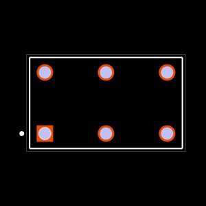HTSW-203-07-G-Q Footprint