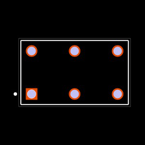 HTSW-203-07-S-Q Footprint