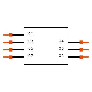 HTSW-204-05-T-D-LL-002 Symbol