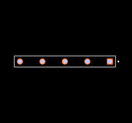 HTSW-205-07-G-S Footprint