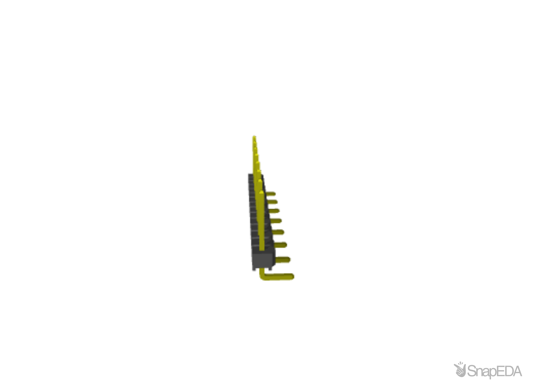 HTSW-208-25-G-S-RA 3D Model