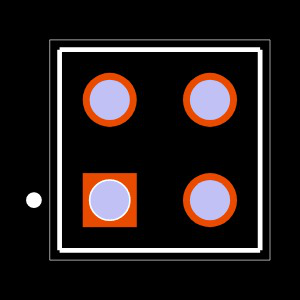 HW-02-15-FM-D-255-250 Footprint