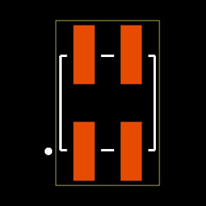 HW-02-15-L-D-295-SM Footprint
