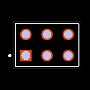 HW-03-09-TM-D-320-100 Footprint