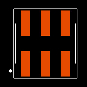 HW-03-11-L-D-400-SM Footprint