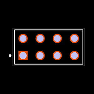 HW-04-09-LM-D-370-105 Footprint