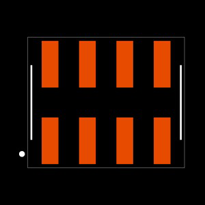 HW-04-15-S-D-300-SM Footprint
