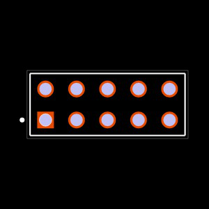 HW-05-08-F-D-287-100 Footprint