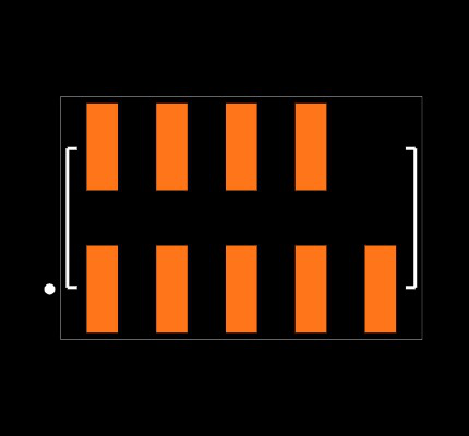 HW-05-08-T-D-300-SM-010 Footprint