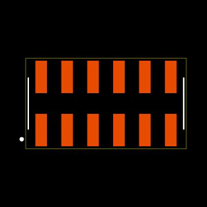 HW-06-09-L-D-400-SM Footprint