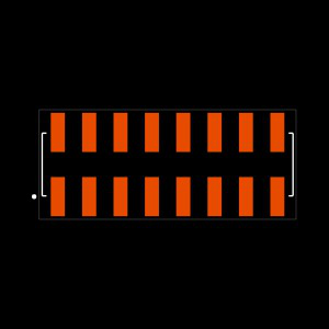 HW-08-08-L-D-250-SM-TR Footprint
