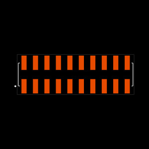 HW-10-11-T-D-600-SM Footprint