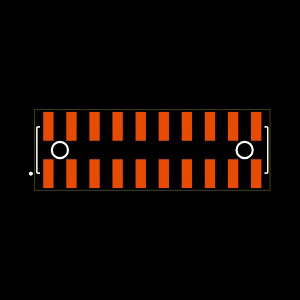 HW-10-15-L-D-340-SM-A Footprint