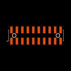 HW-10-16-F-D-250-SM-A Footprint